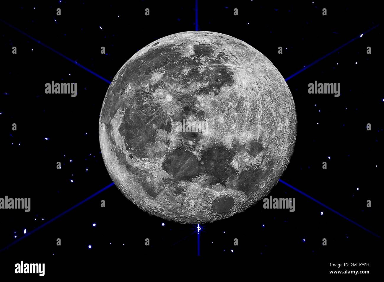 Animation night sky full moon hi-res stock photography and images - Alamy