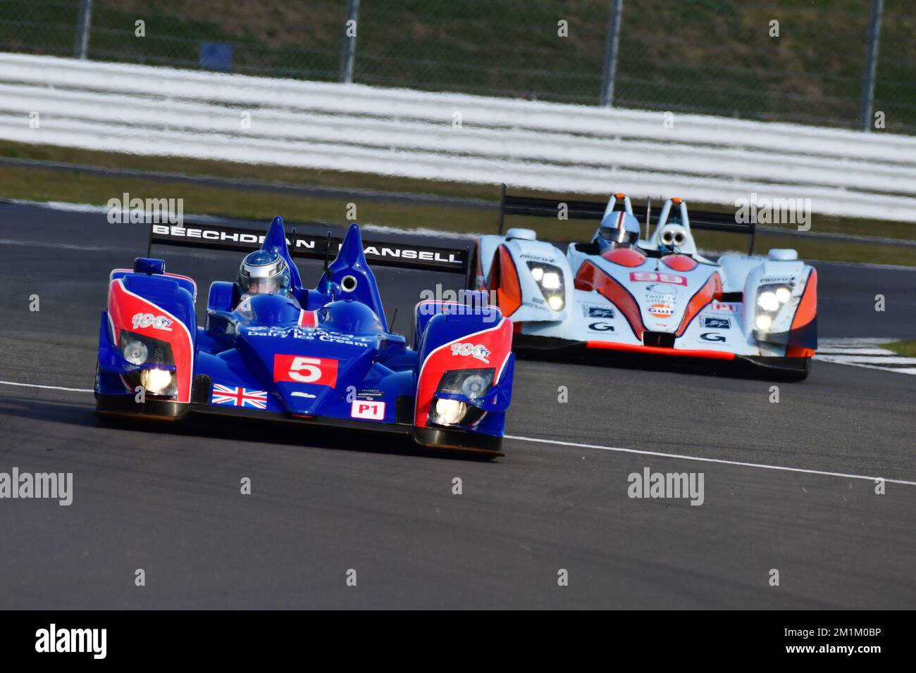 Keith Frieser, Zytek 09s, Jamie Constable, Pescarolo LMP1, Masters Endurance Legends, two races across the weekend on the full Grand Prix circuit, fea Stock Photo