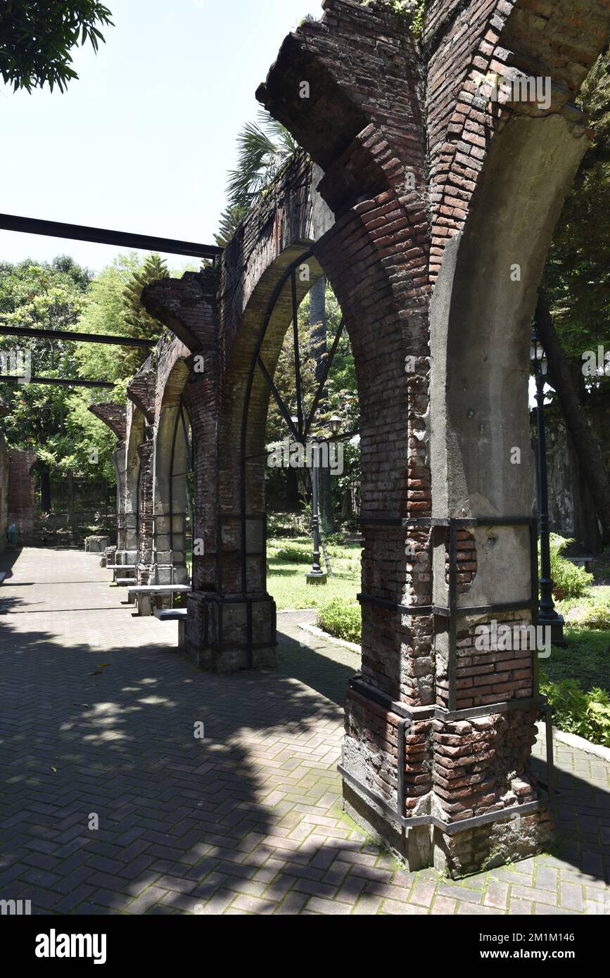 Fort Santiago, Manila's Walled City of Intramuros, Philippines, July 15, 2022, is a citadel built by Spanish navigator and governor Miguel López de Le Stock Photo