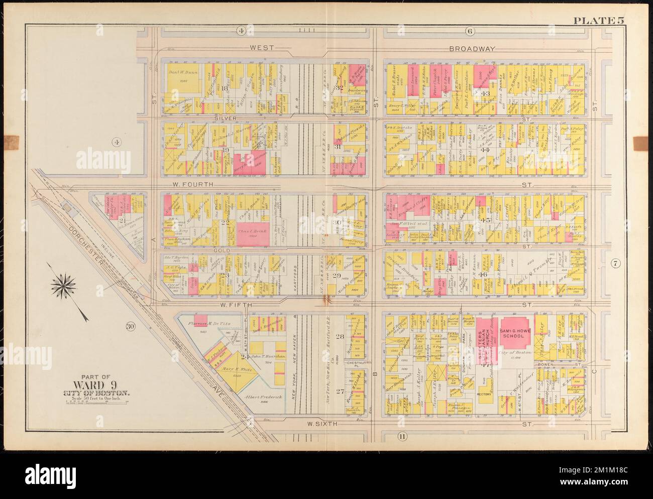 Atlas of the city of Boston, South Boston : plate 5 , Boston Mass ...