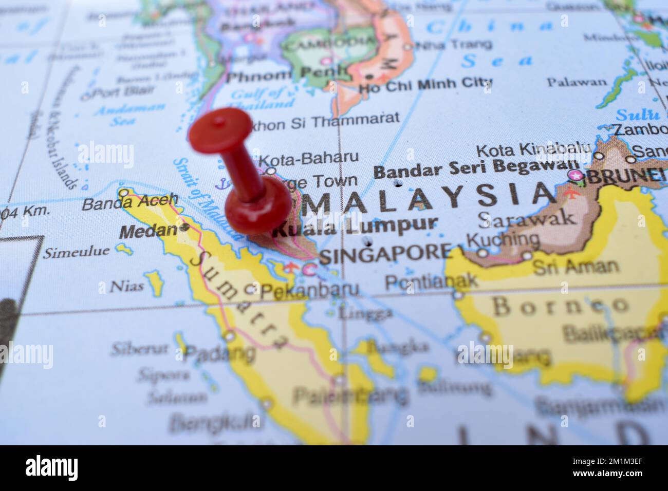 Kuala Lumpur Location On World Map
