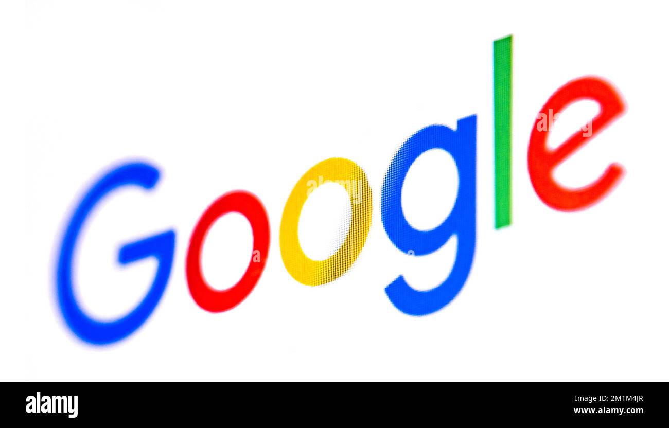 Google search logotype Stock Photo Alamy