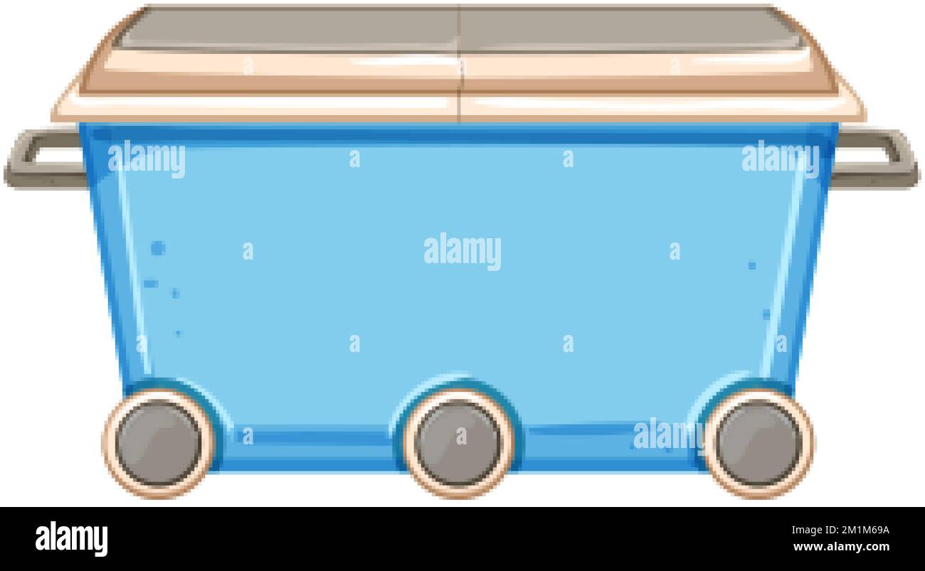 kid toy box cartoon vector illustration Stock Vector Image & Art Alamy