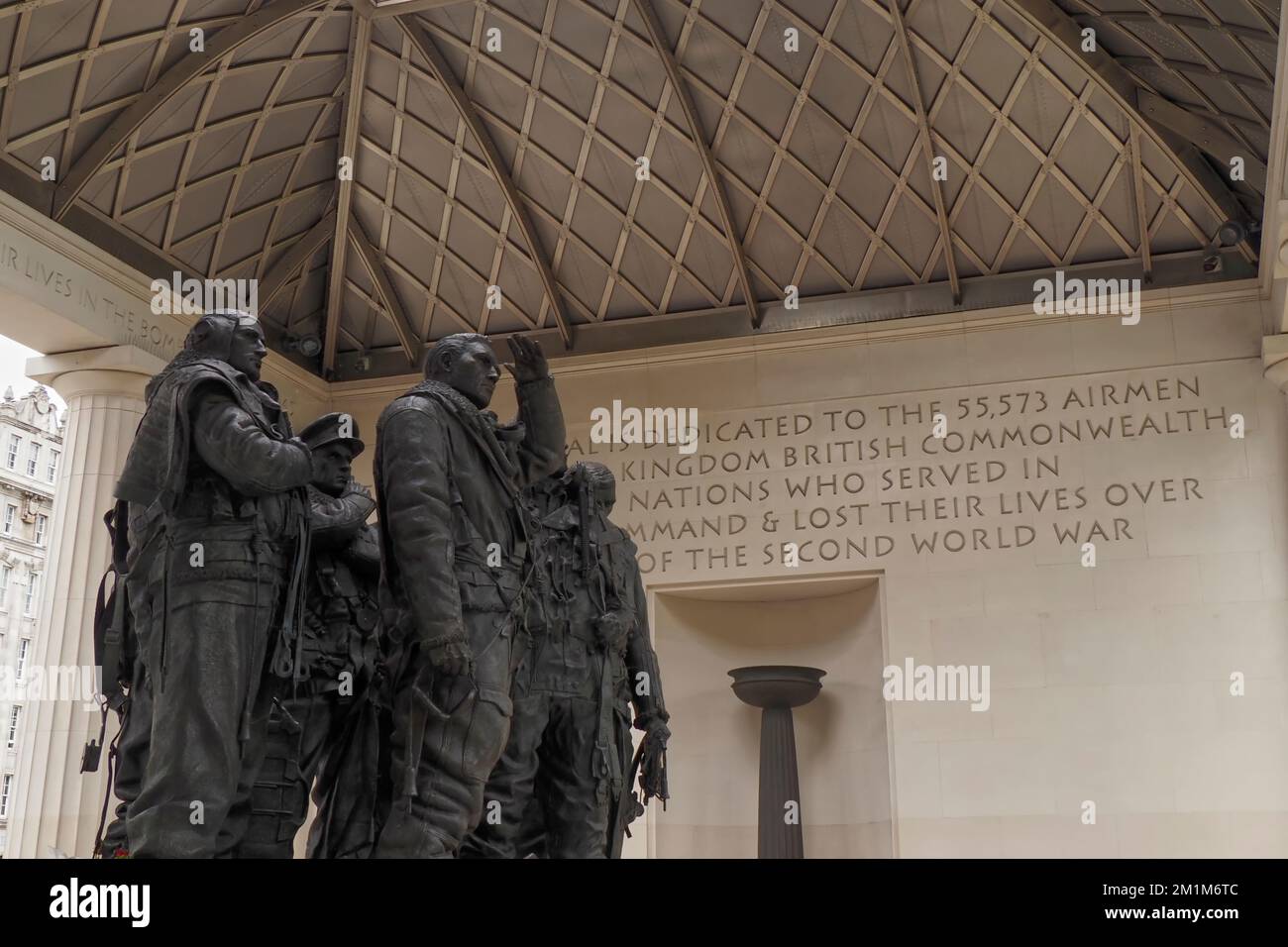 Bomber Command Memorial by sculptor Philip Jackson, Green Park ,London ...
