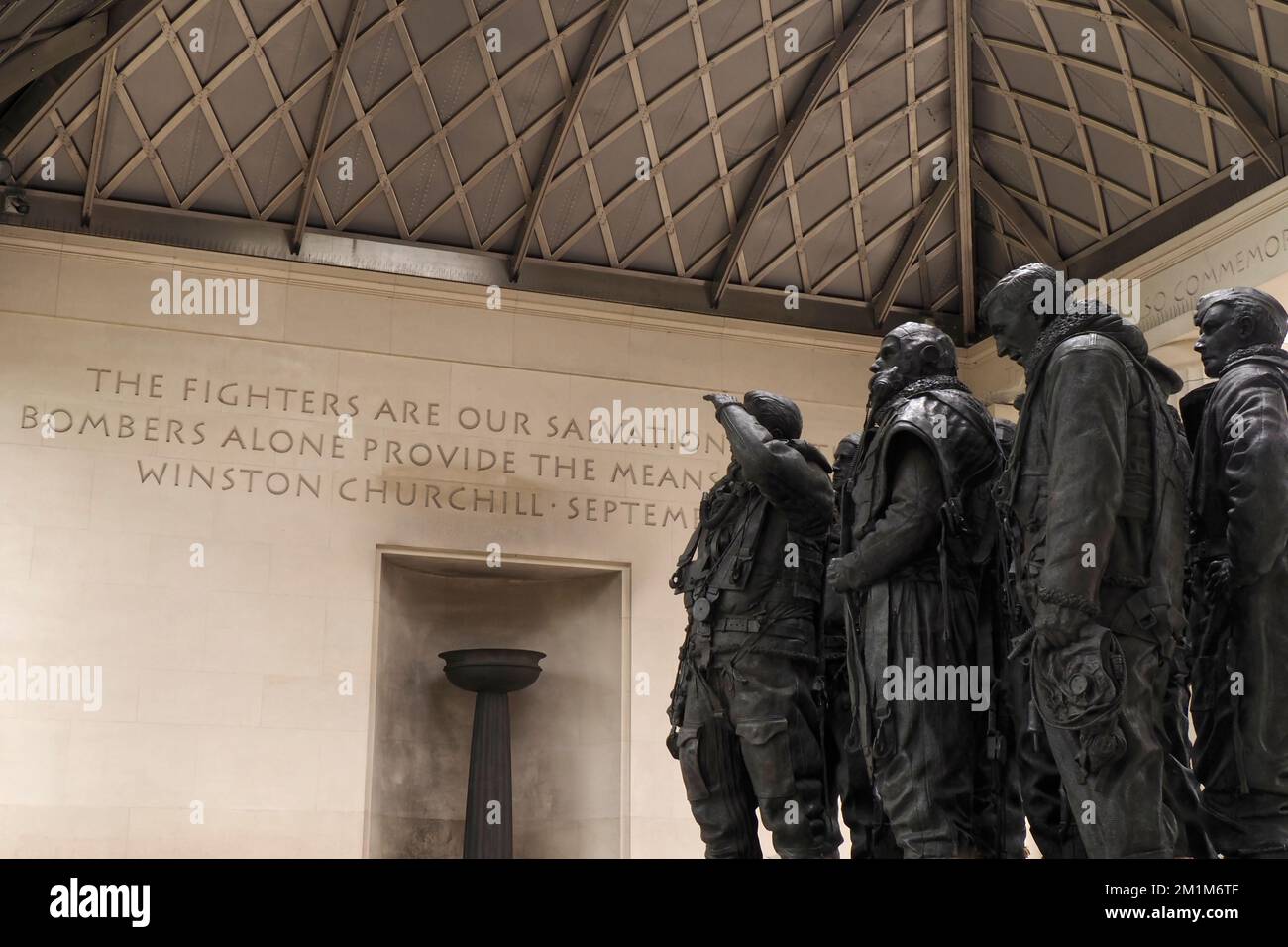 Bomber Command Memorial by sculptor Philip Jackson, Green Park ,London ...