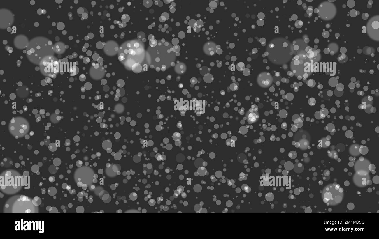 abstract bokeh background, gray particles illustration Stock Photo Alamy