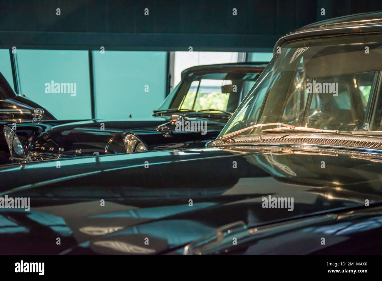 Riga Automotive Museum Stock Photo