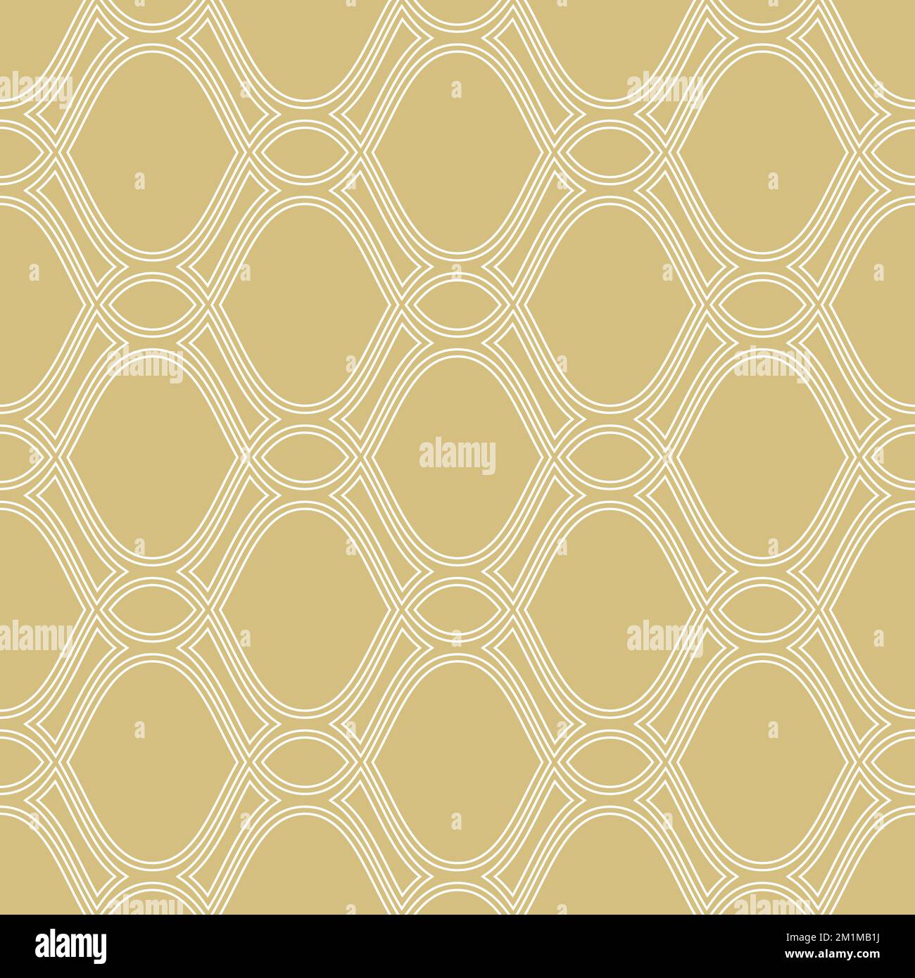 Seamless vector ornament. Modern wavy background. Geometric modern ...