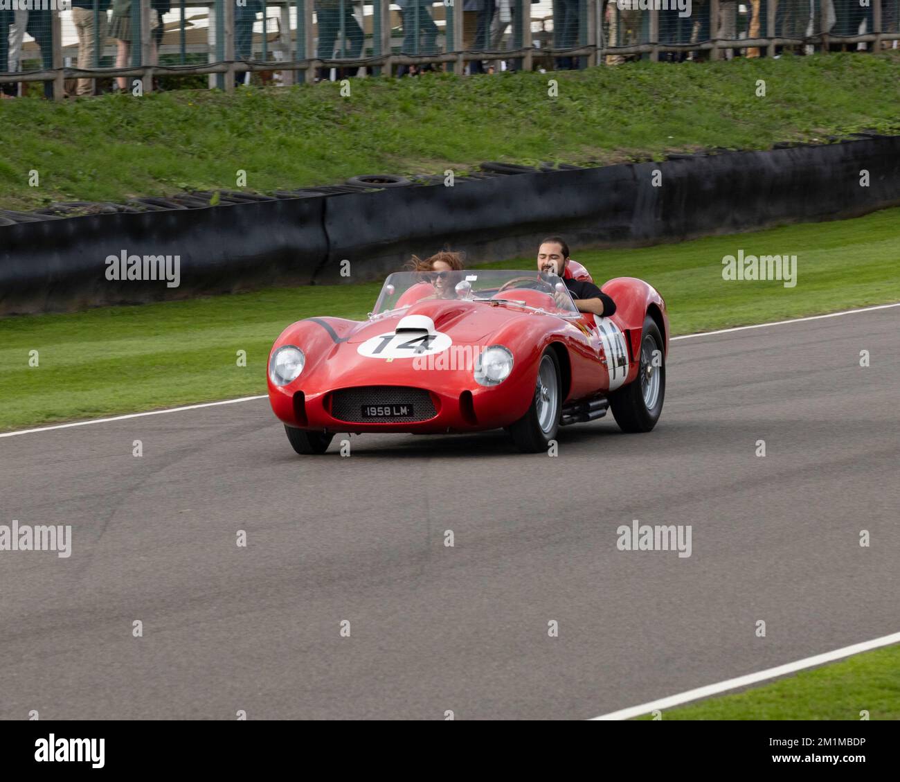 Gcs Racing Car A 1955 Maserati A6 GCS sports car at the 2022 Goodwood Revival Stock ...