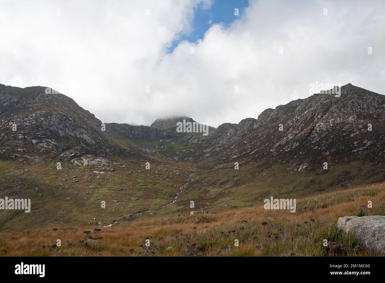 Glen Rosa looking toward the Saddle Isle of Arran North Ayrshire ...