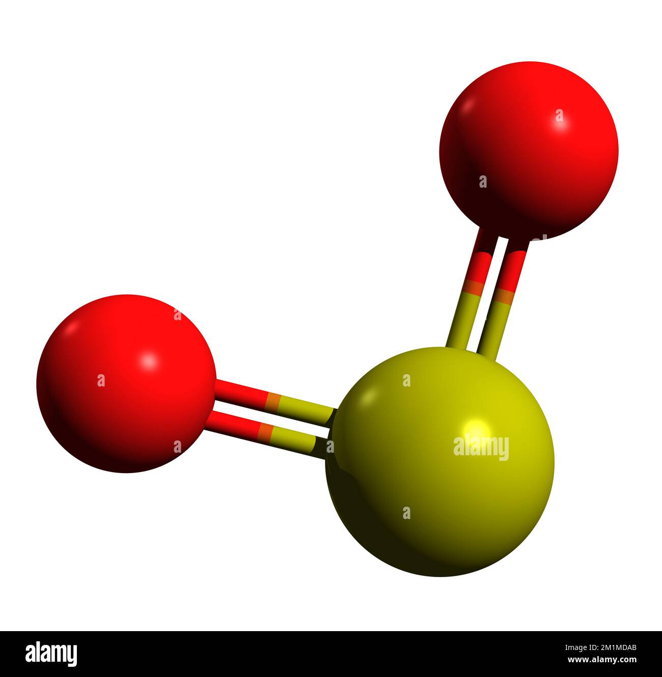 Sulfur Dioxide Molecule
