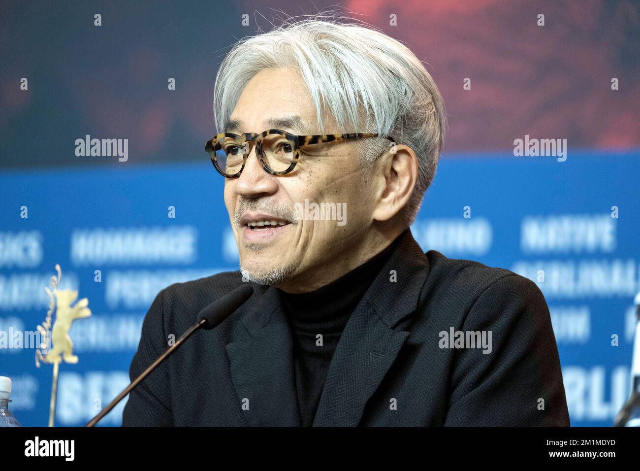 Ryuchi Sakamoto - Pressekonferenz: Jury Berlinale 2018, Berlinale 2018, 15. Februar 2018, Berlin. Stock Photo