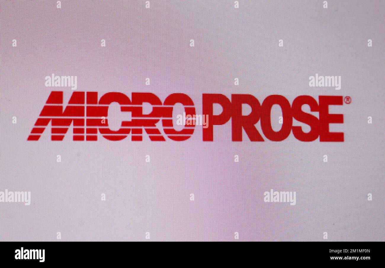 Logo/ Markenname/ brand name: Microprose, Berlin  (nur fuer redaktionelle Verwendung. Keine Werbung. Referenzdatenbank: http://www.360-berlin.de. © Je Stock Photo
