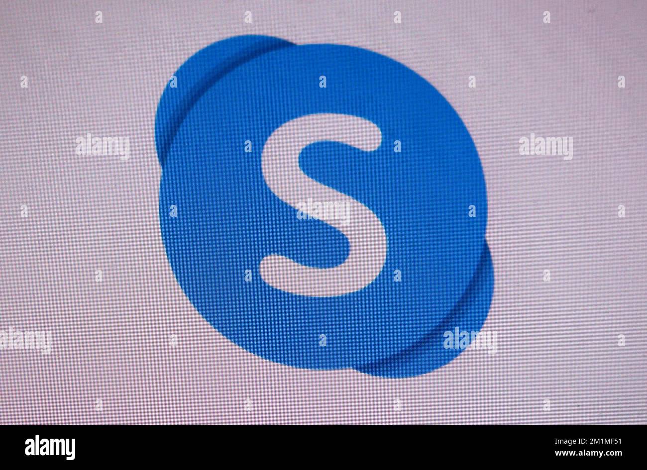 Logo/ Markenname/ brand name: Skype, Berlin  (nur fuer redaktionelle Verwendung. Keine Werbung. Referenzdatenbank: http://www.360-berlin.de. © Jens Kn Stock Photo