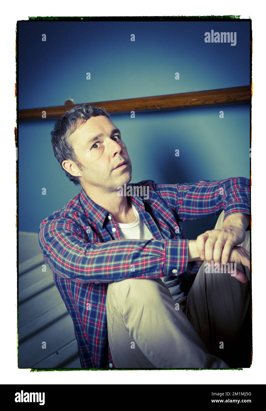 English Indie musician and singer Baxter Dury Stock Photo Alamy