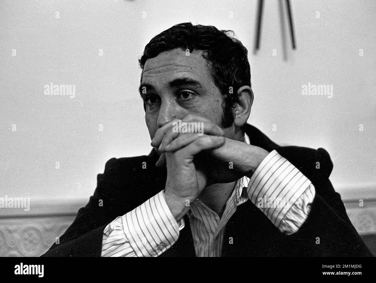 Carlos Alonso, Argentine painter, circa 1965 Stock Photo Alamy