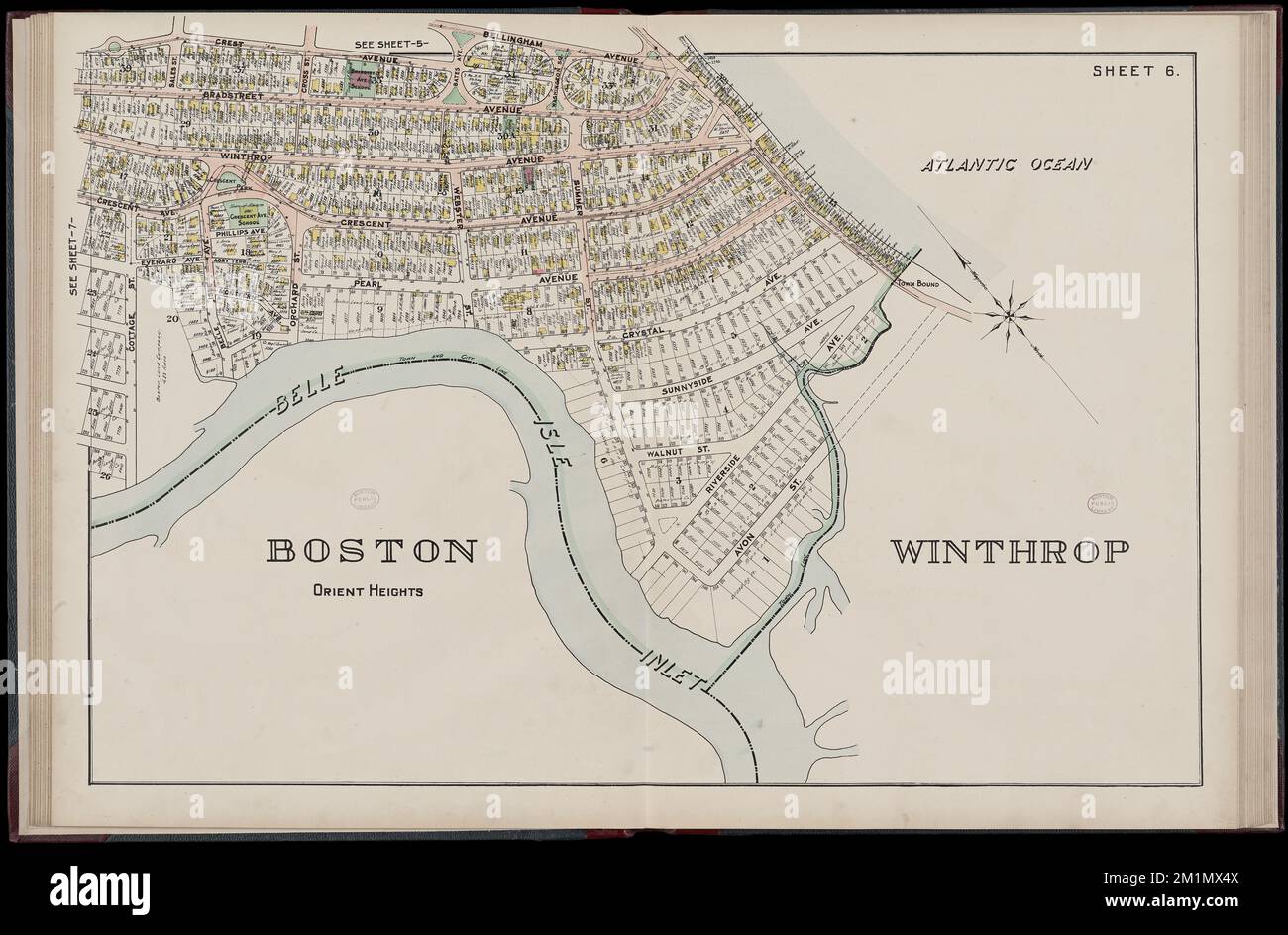 Atlas of the towns of Revere and Winthrop, Suffolk County