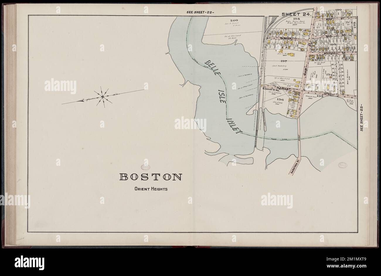 Atlas of the towns of Revere and Winthrop, Suffolk County