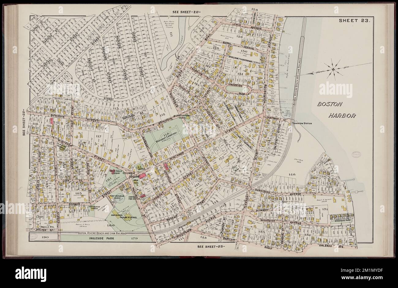 Atlas of the towns of Revere and Winthrop, Suffolk County