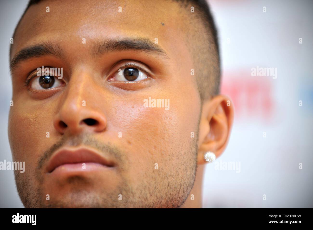 Standard de Liege unveil Frederic Bulot Stock Photo Alamy