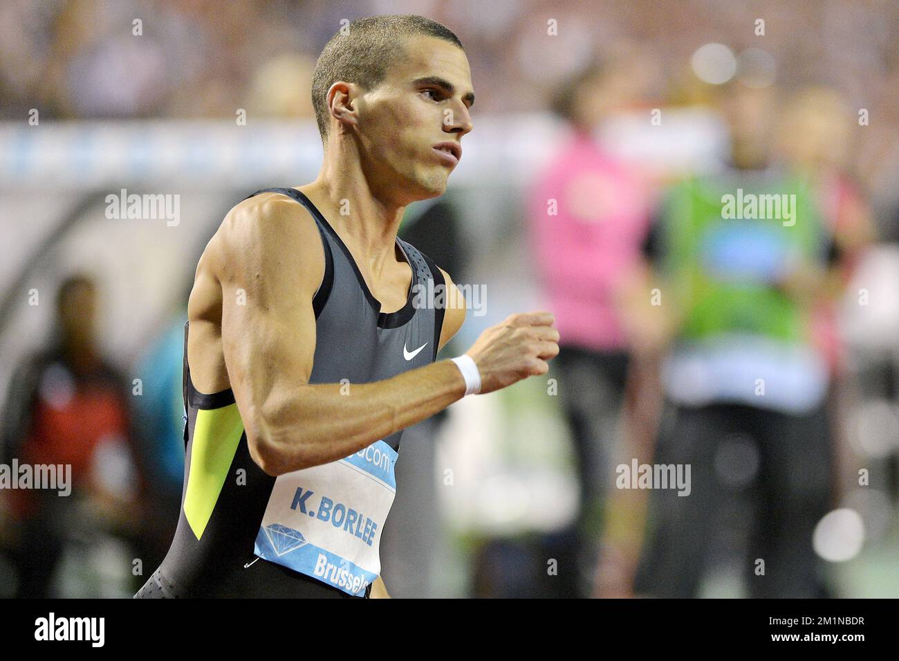 20120907 BRUSSELS, BELGIUM Belgian athlete Kevin Borlee pictured