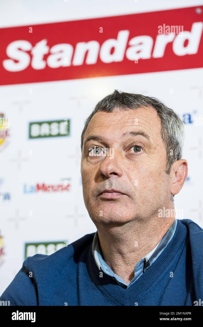 20121028 LIEGE, BELGIUM Standard's new head coach Mircea Rednic