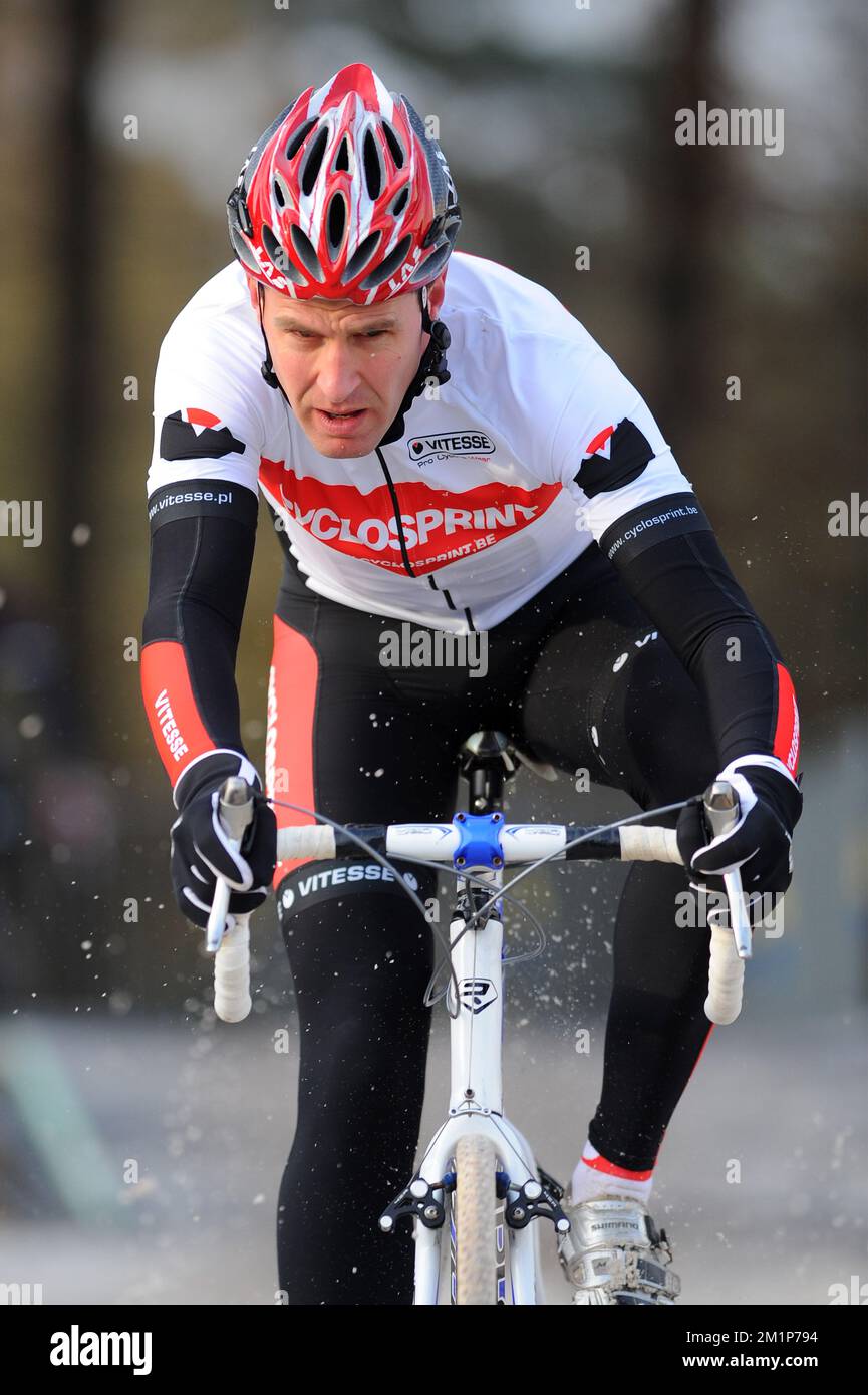 20121201 MOL, BELGIUM Erwin Vervecken in action during the 5th