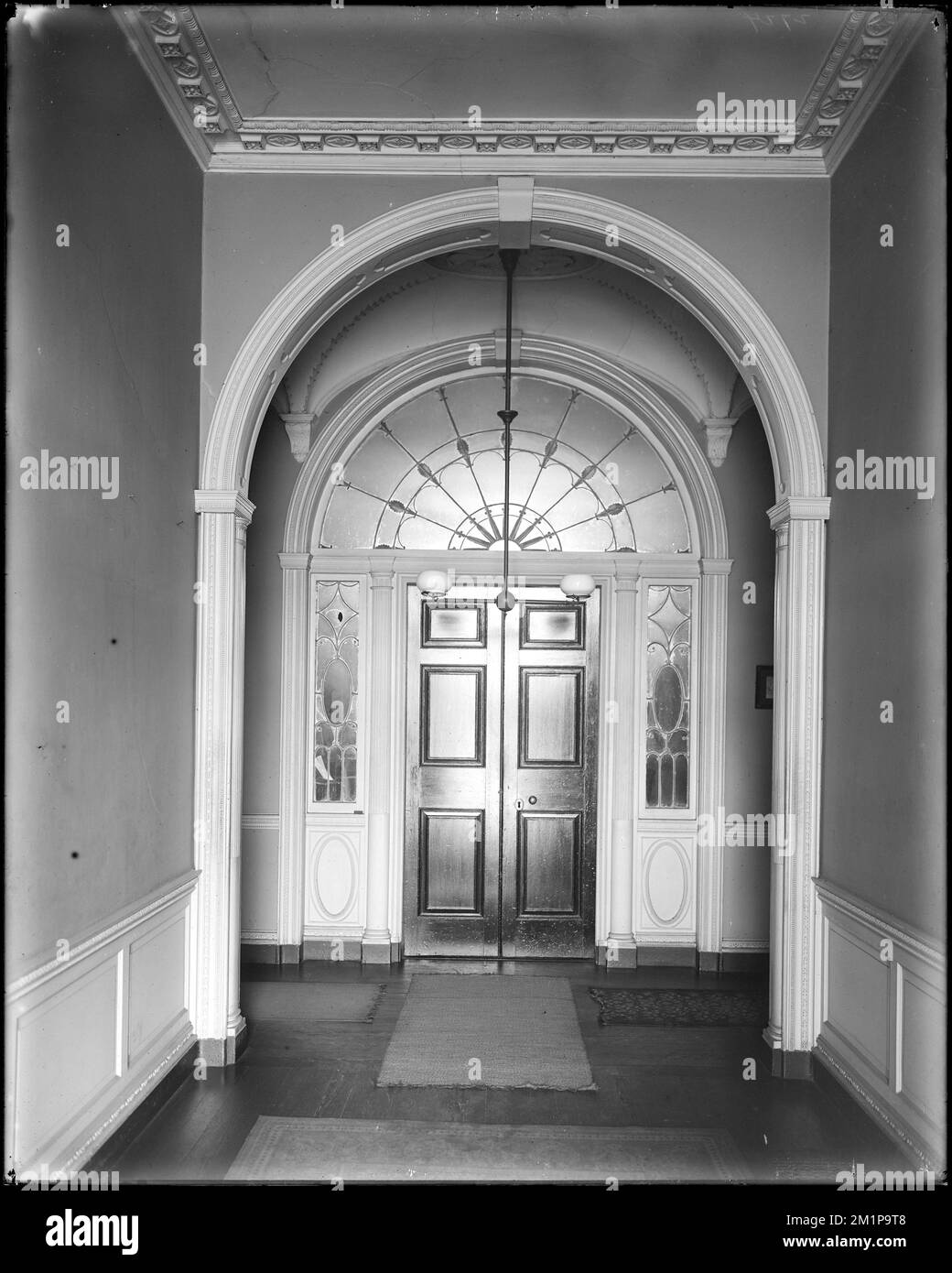 Baltimore, Maryland, Charles Carroll estate, interior detail, front
