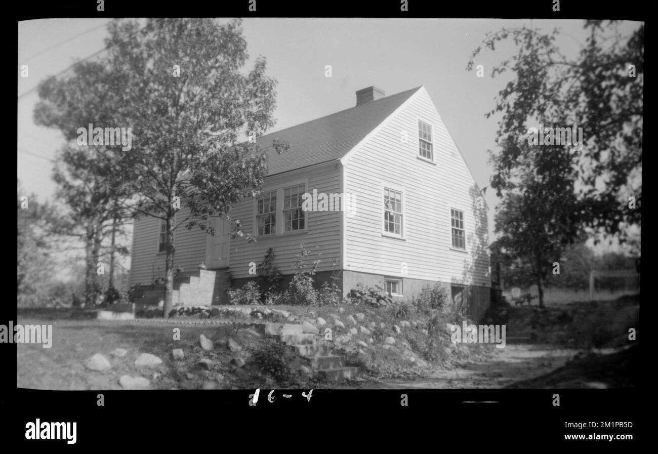Bancroft Street 4 , Houses. Needham Building Collection Stock Photo