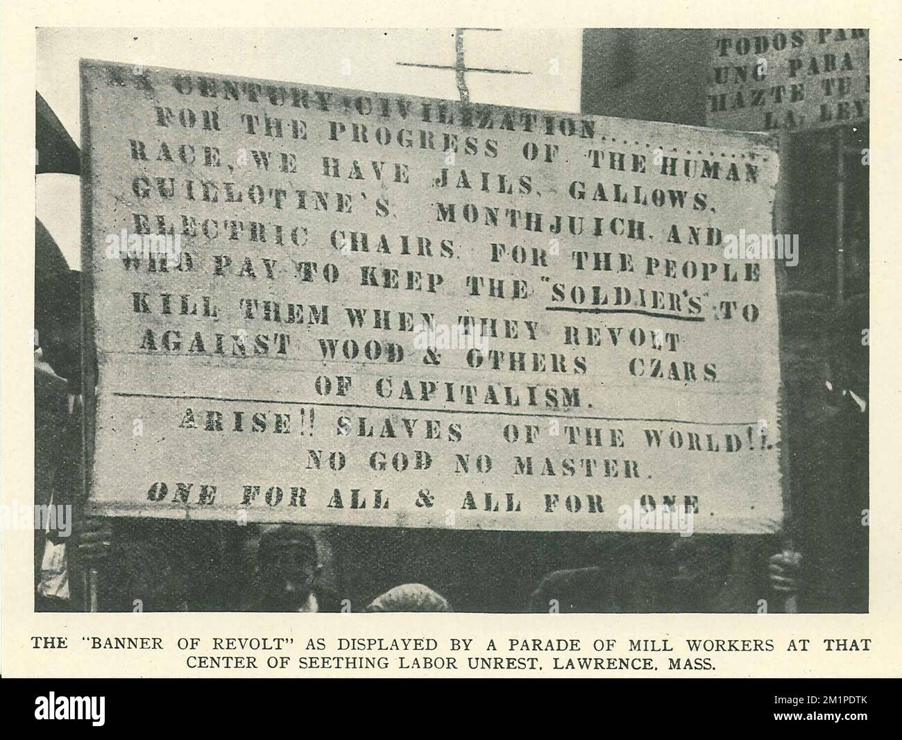 Labor strike 1912 hires stock photography and images Alamy