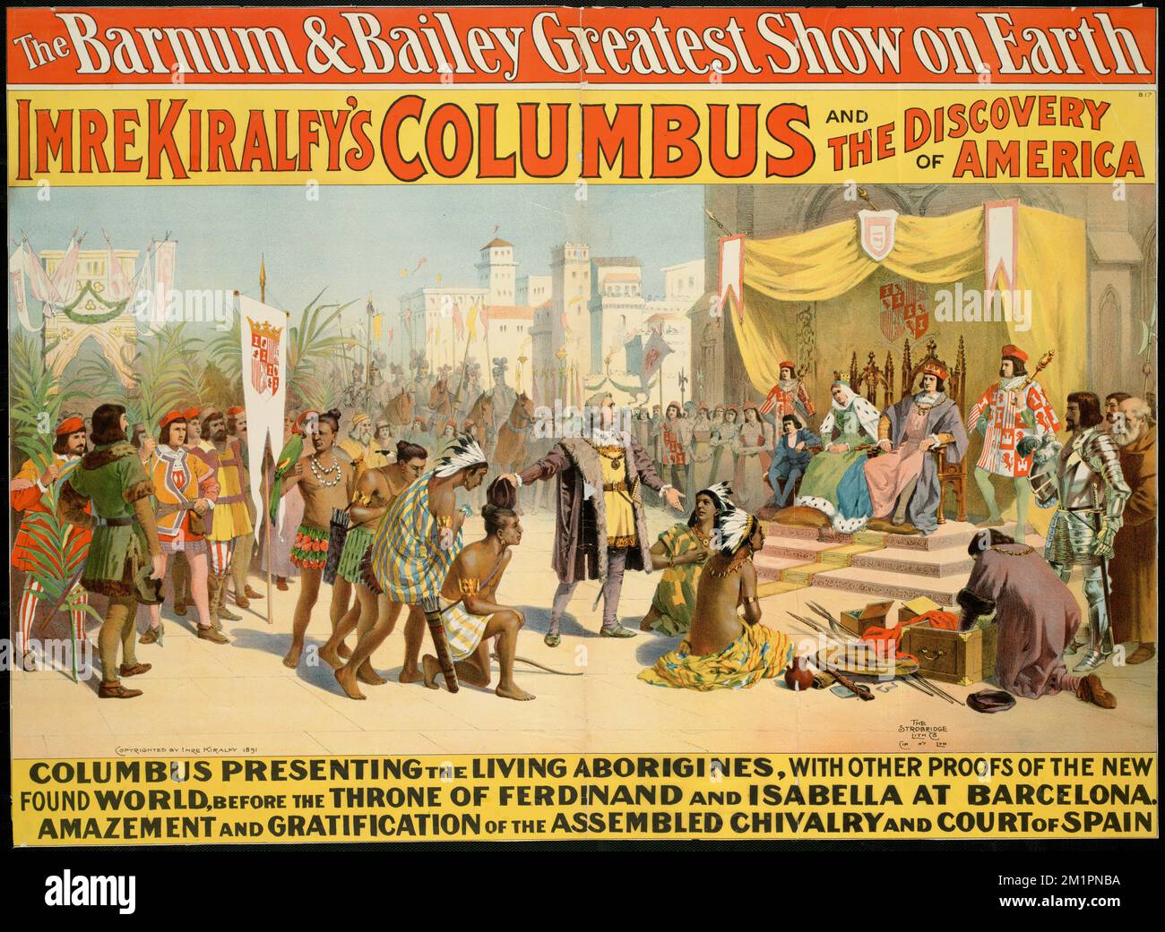 The Barnum & Bailey greatest show on earth : Imre Kiralfy's Columbus ...