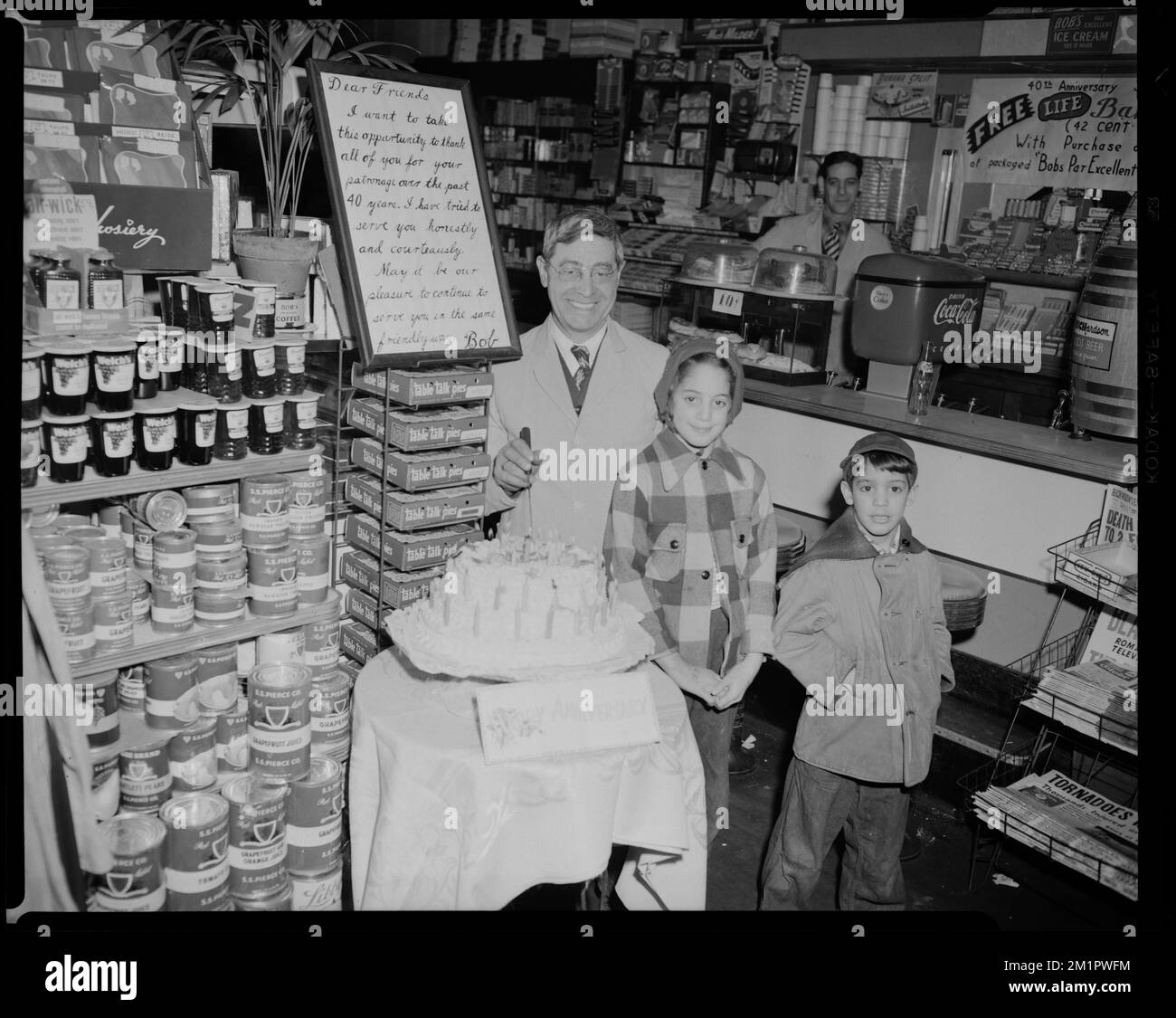 Bartholomew Ristuccia. 40th anniversary at Bob's Spy [i.e. Spa] Inc