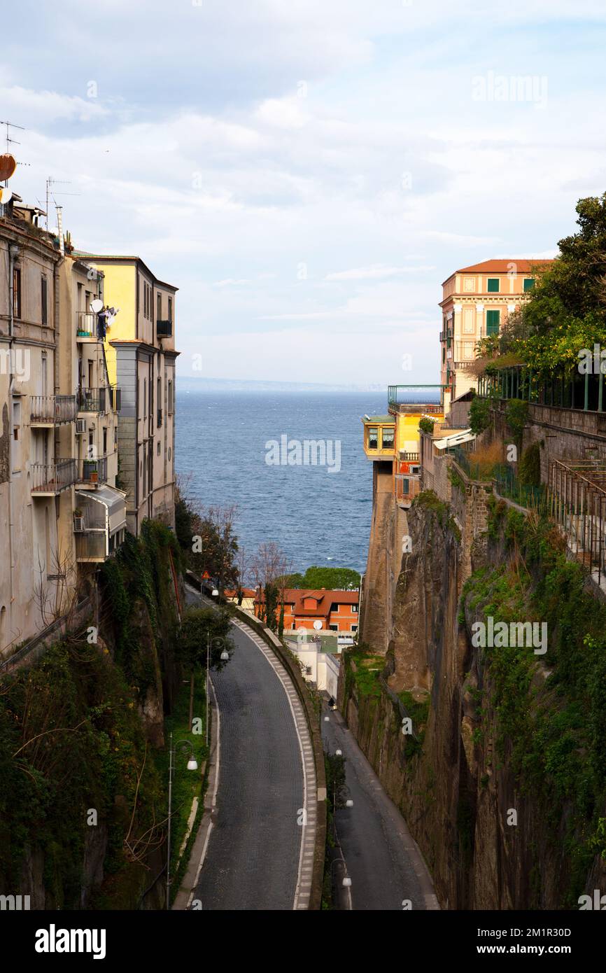 Italian marine landscape of the Cilento coast Stock Photo - Alamy