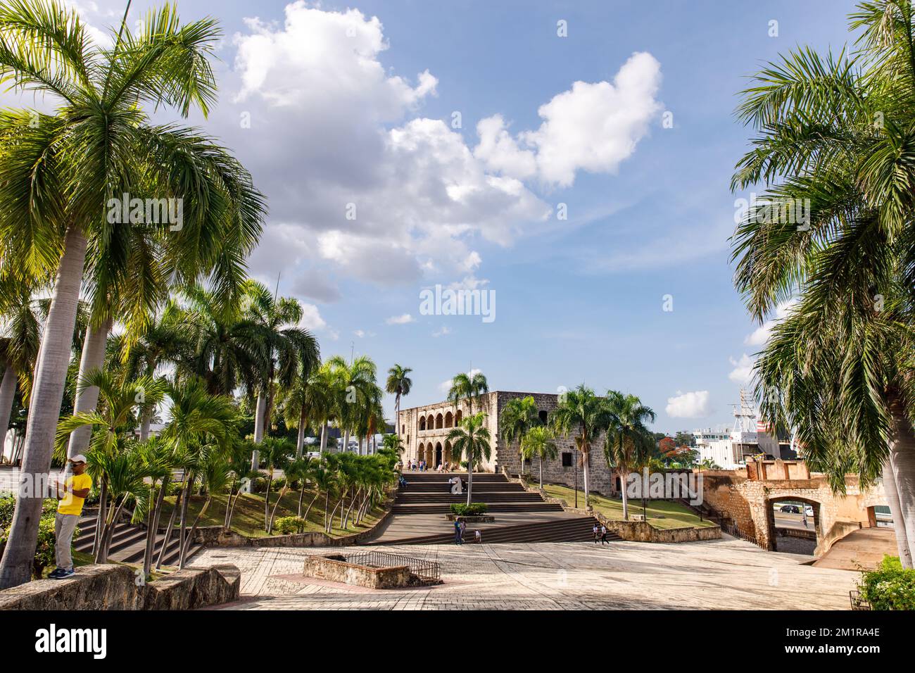 Colonial Zone 30.06.2022 Alcazar de Colon, Diego Columbus residence situated in ...