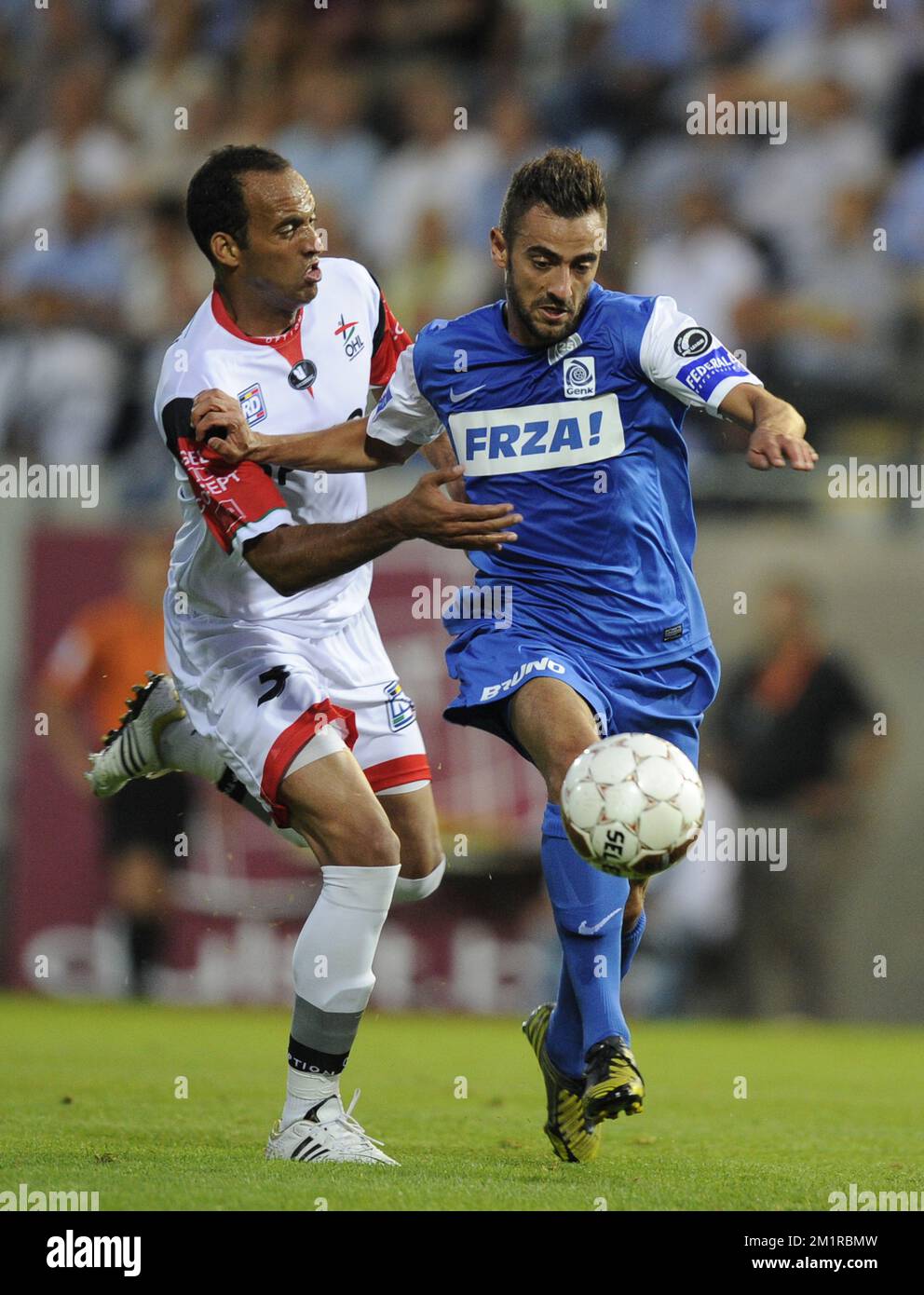 Lior Refaelov of Club Brugge KV - Behrang Safari of RSC Anderlecht