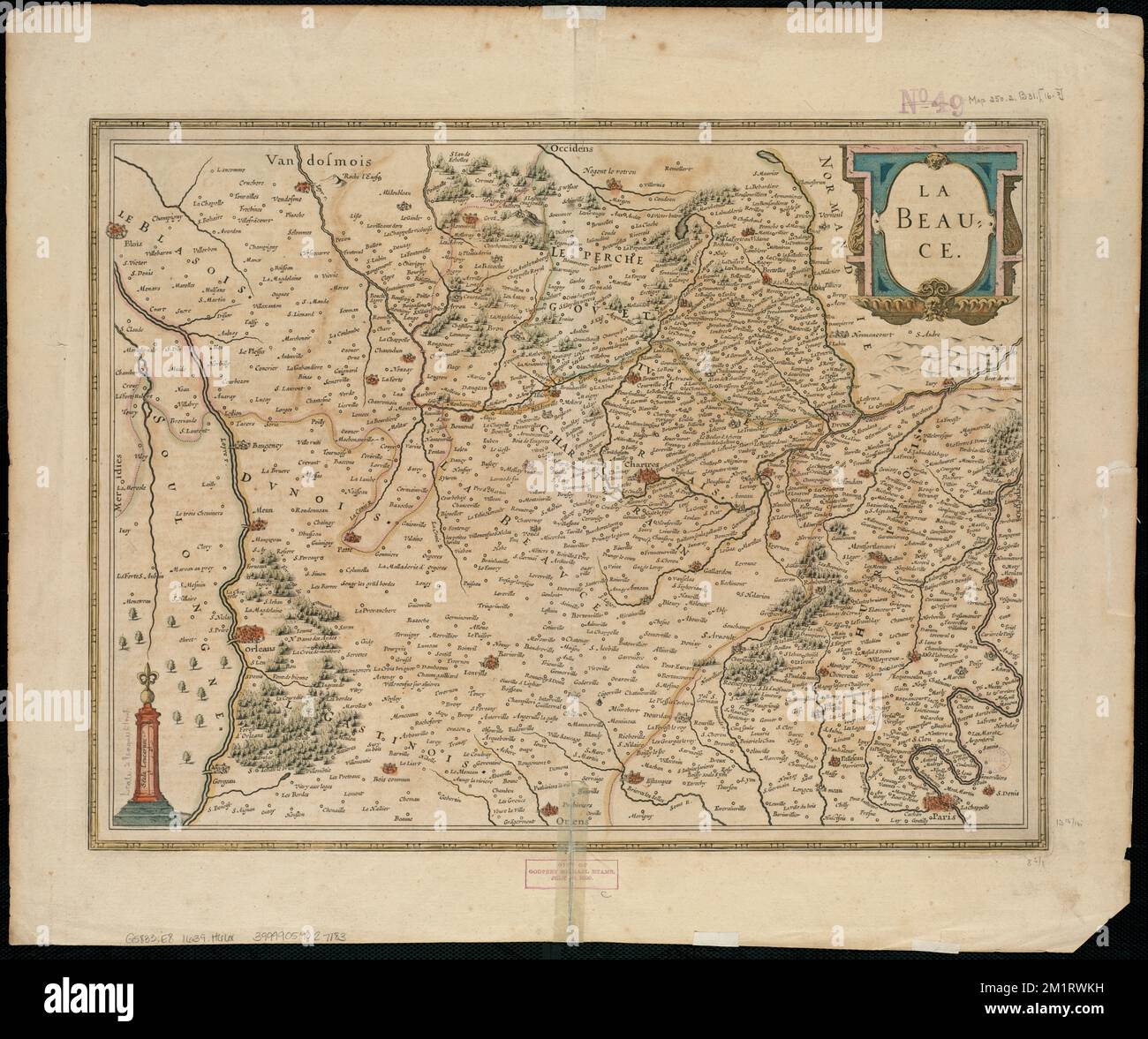 La Beauce , Beauce France, Maps, Early works to 1800, EureetLoire
