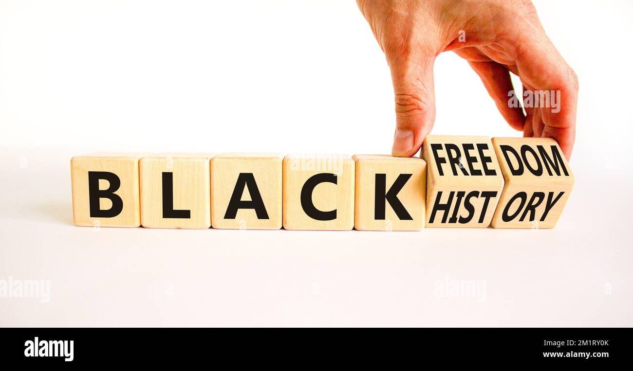 Black history and freedom symbol. Concept words Black history Black ...