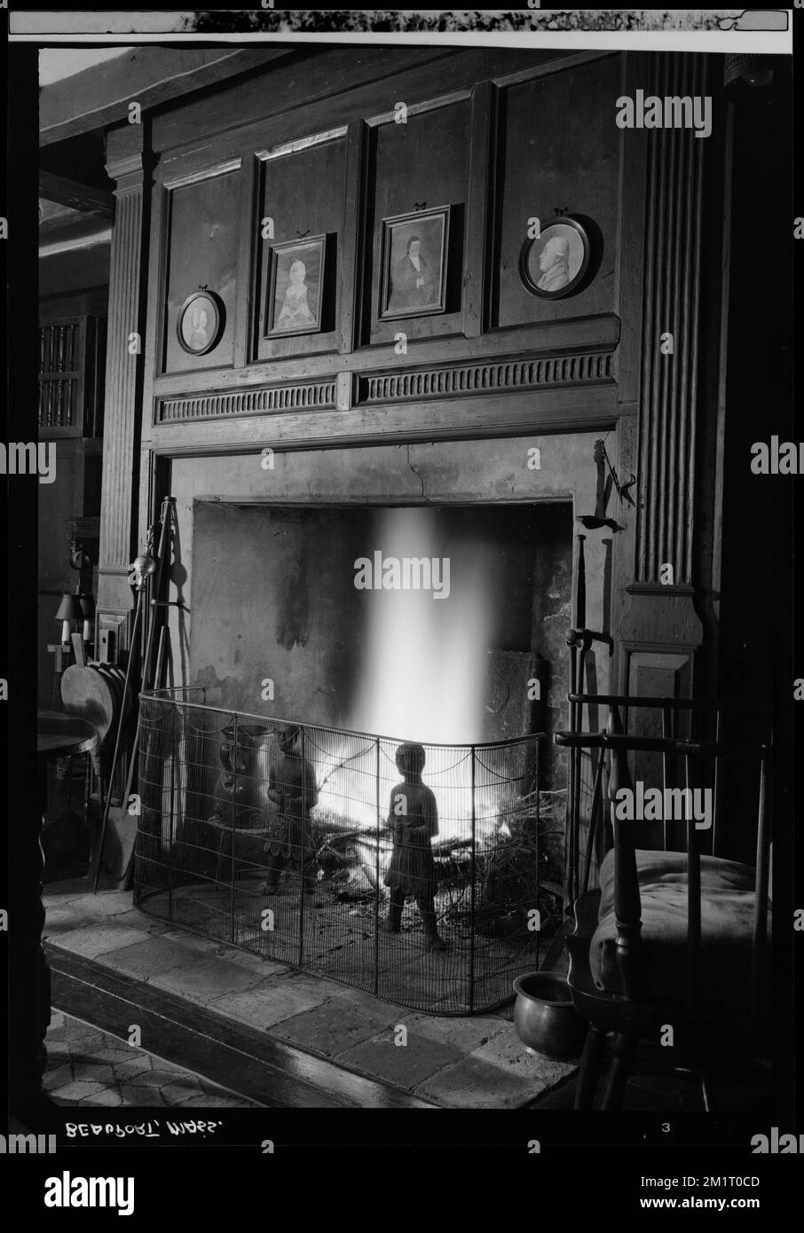 Jacobean fireplace Black and White Stock Photos & Images Alamy