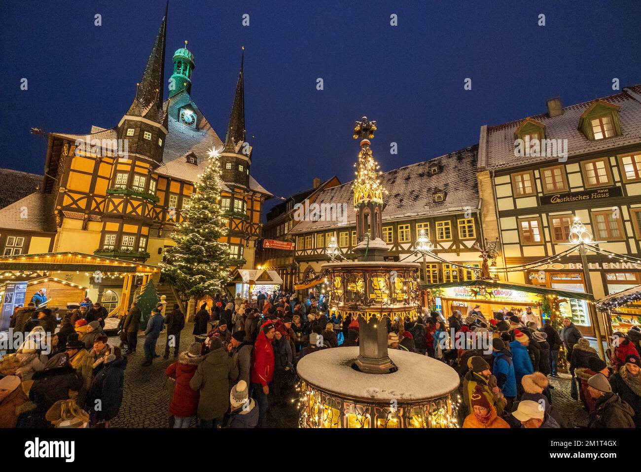 Traditional German Christmas market Stock Photo Alamy Traditional German Christmas