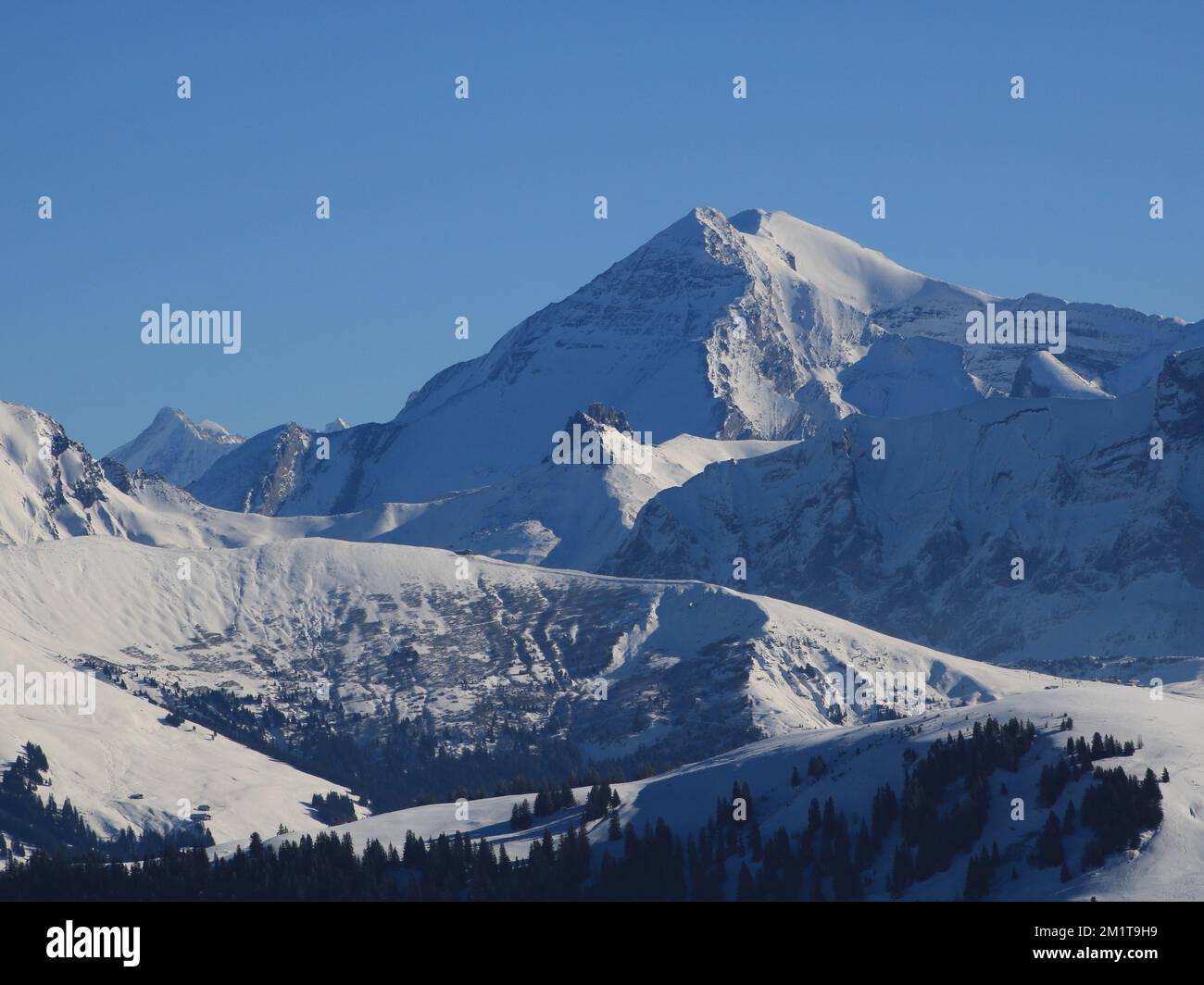 Gross Loner, high mountain in the Bernese Oberland Stock Photo - Alamy