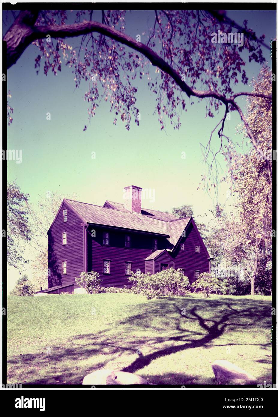 Beverly, Balch House, autumn , Architecture, Dwellings. Samuel