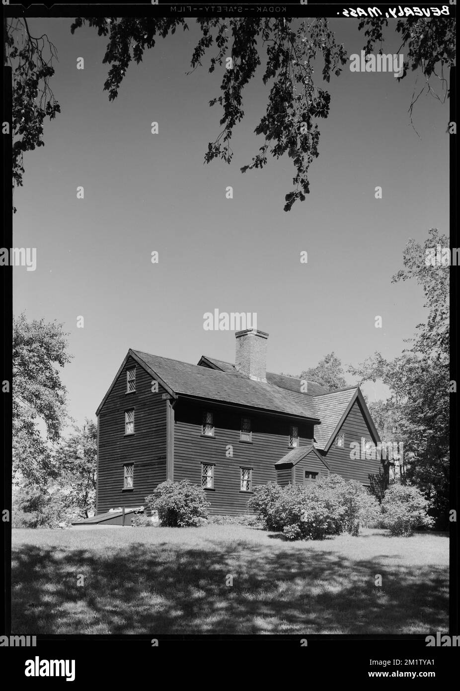 Beverly, John Balch House , Architecture, Dwellings. Samuel Chamberlain