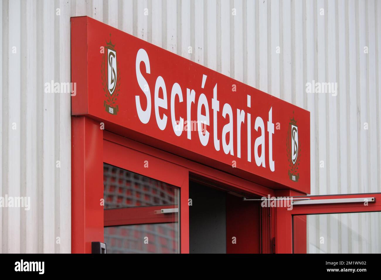 20141020 - LIEGE, BELGIUM: Illustration picture shows the Sclessin stadium of Belgian soccer team Standard de Liege, after a robbery took place this morning, Monday 20 October 2014. BELGA PHOTO NICOLAS LAMBERT Stock Photo