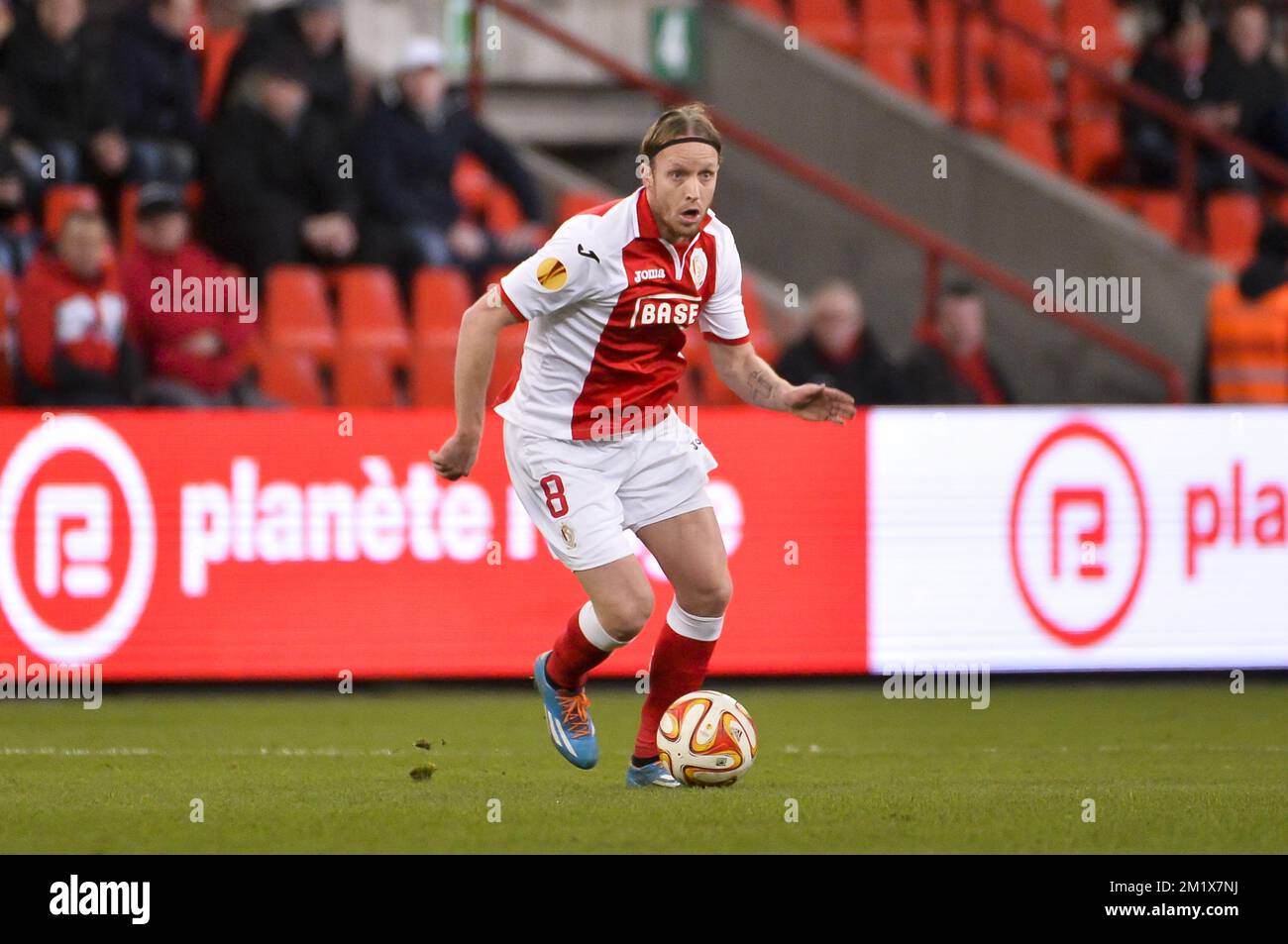 20141211 - LIEGE, BELGIUM: Standard's Ronnie Stam pictured during a ...