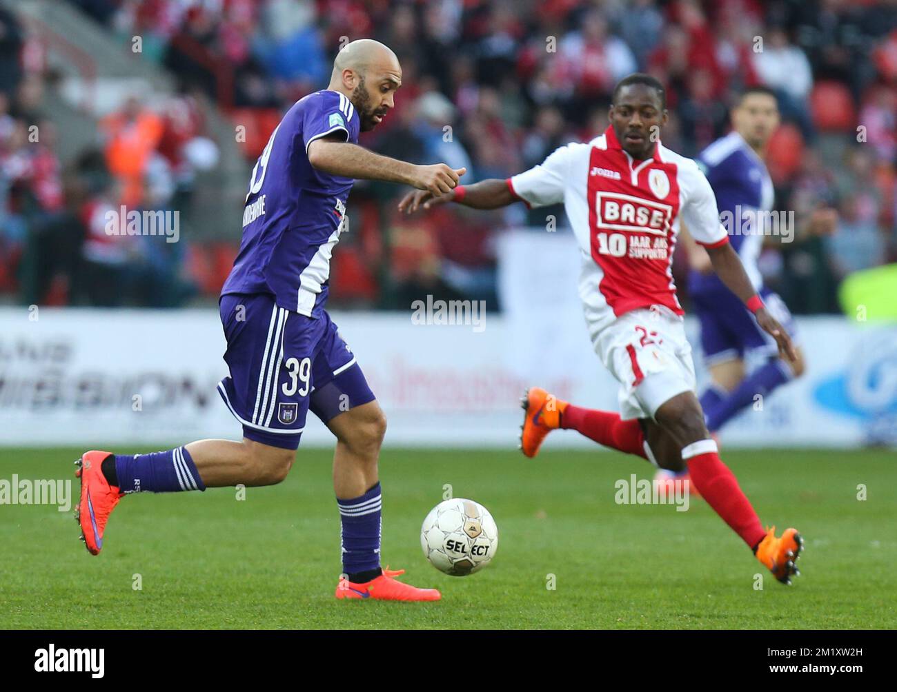 Standard de Liege vs Rsc Anderlecht LIEGE, BELGIUM - APRIL 12