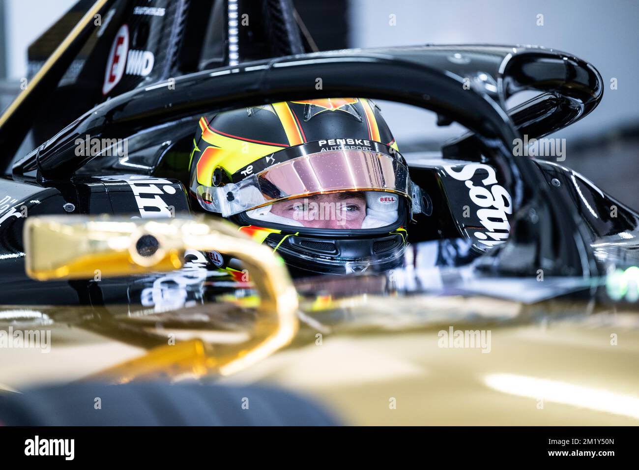 Stoffel Vandoorne, DS Penske, DS E-Tense FE23 during the Formula E Valencia Testing in Valencia, Spain. 12th Mar, 2022. (Photo by Simon Galloway/Motorsport Images/Sipa USA) Credit: Sipa USA/Alamy Live News Stock Photo