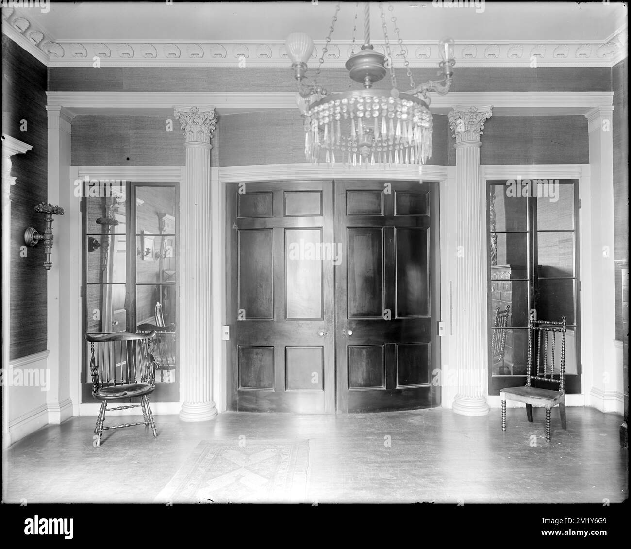 Boston, 40 Beacon Street, parlor, second floor rear, Daniel P. Parker ...