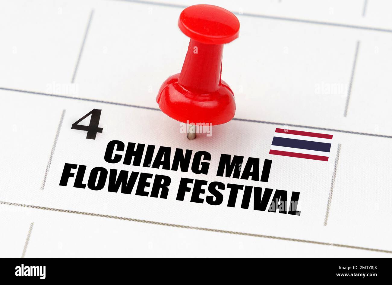 National holidays. On the calendar grid, the date and name of the