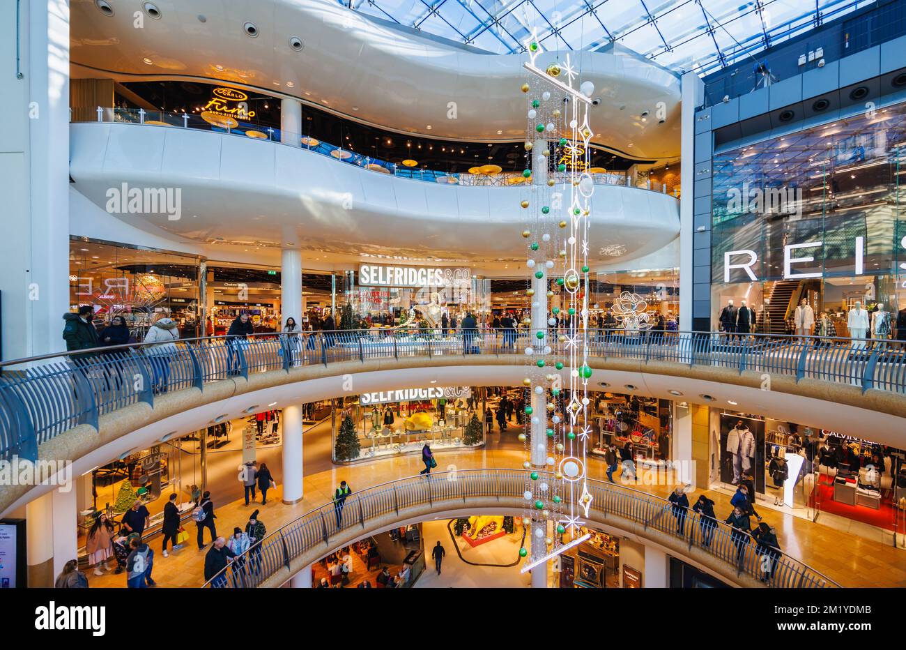Entrance to Selfridge's department store in the Bullring Shopping