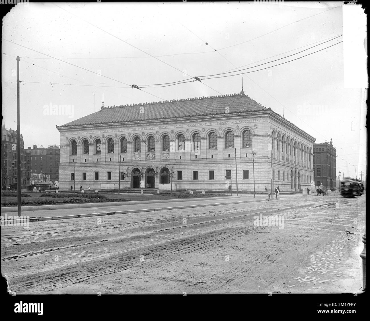 Boston, Copley Square, Boston Public Library , Public libraries, Boston